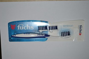 Зубная щетка fuchs Dentosan medium  со сменными головками из Германии